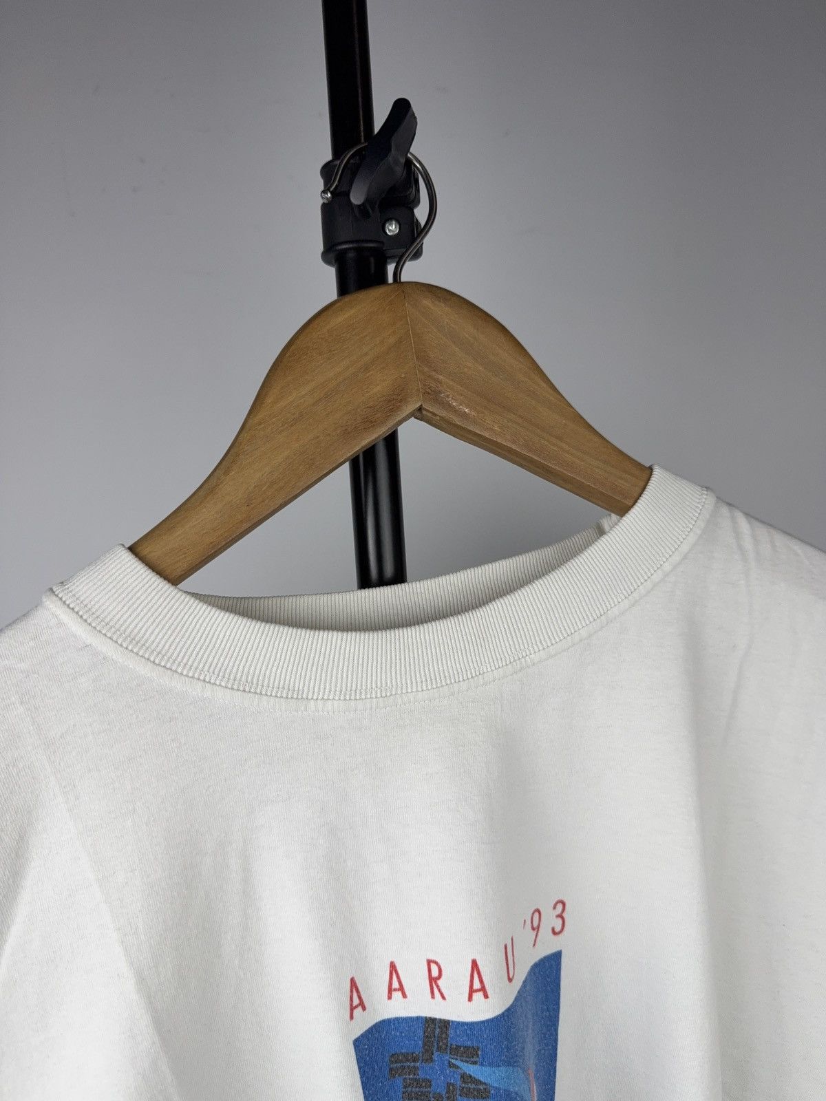 Vintage Vintage Aarau 1993 Swiss Concert Graphic T-Shirt Laurel Size US M / EU 48-50 / 2 - 7 Thumbnail