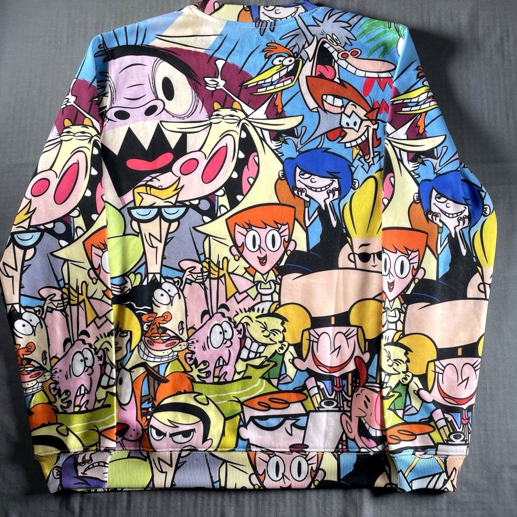 Gloverall Cartoon Network Pullover Sweatshirt Men Medium Multicolor Retro 2018 CN Size US M / EU 48-50 / 2 - 5 Thumbnail