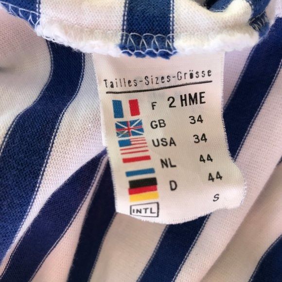 Saint James Saint James Naval Unisex Men's Women's Striped Long Sleeve C Size US S / EU 44-46 / 1 - 5 Thumbnail