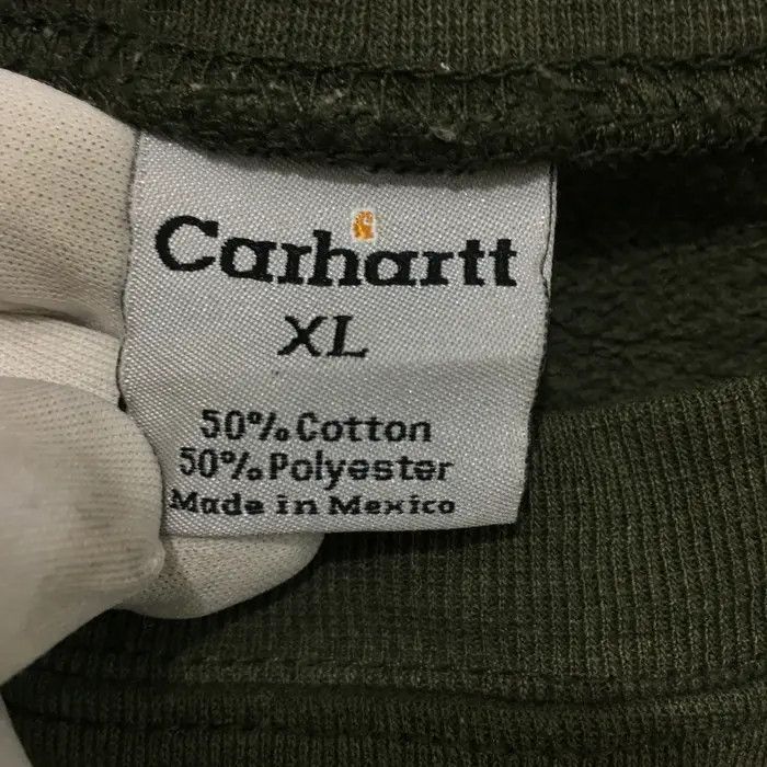 Carhartt Vintage CARHARTT Reverse Weave Embroidered Logo Sweatshirt Size US XL / EU 56 / 4 - 7 Thumbnail