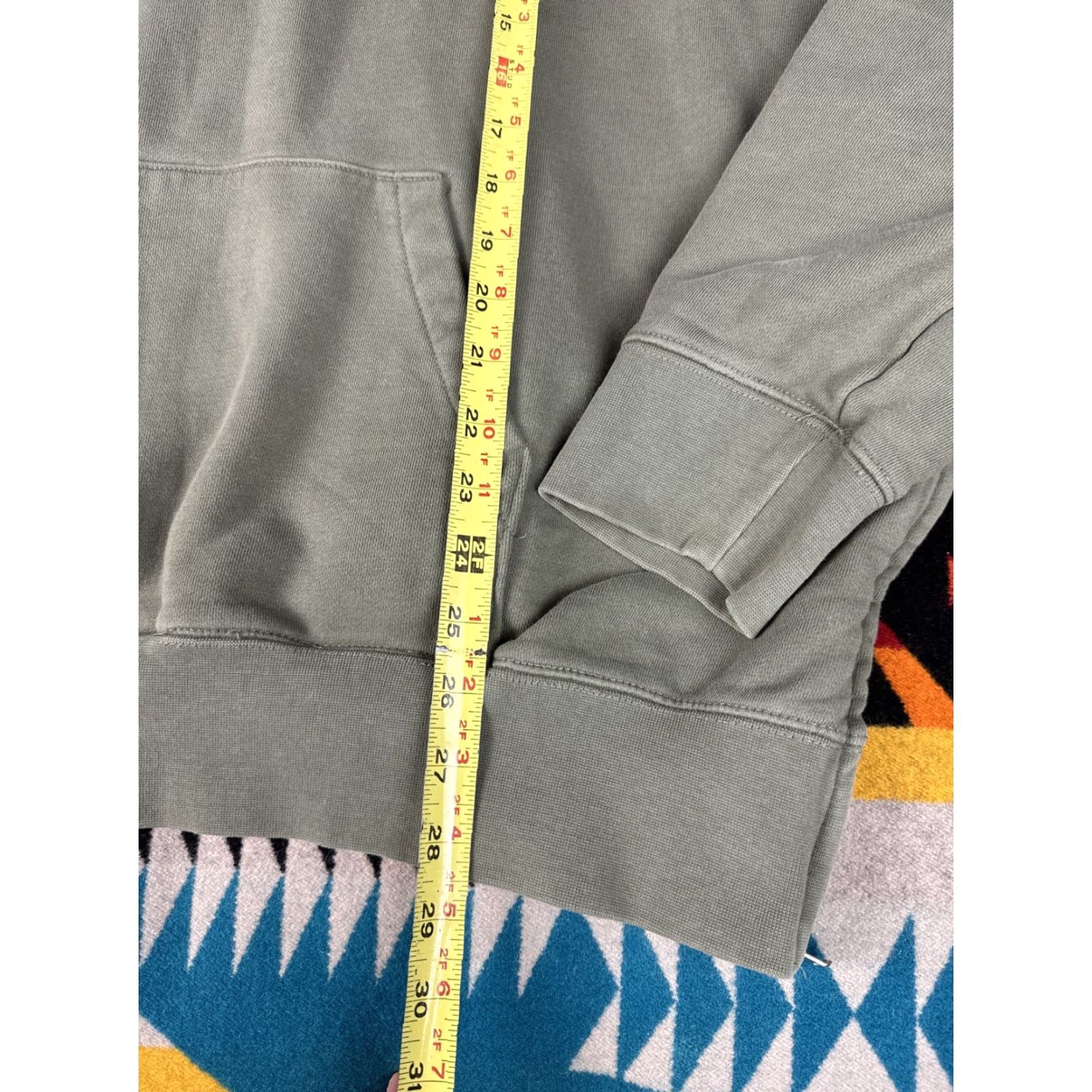 Fear of God FOG Fear Of God Olive Green 1/4 Zip Hoodie Sweatshirt Sz L Men Pullover Season Two 2017 Size US L / EU 52-54 / 3 - 6 Thumbnail