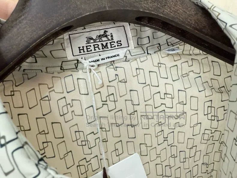 Hermes Hermes size 39 Casual Shirt for Spring/Summer Size US M / EU 48-50 / 2 - 3 Thumbnail