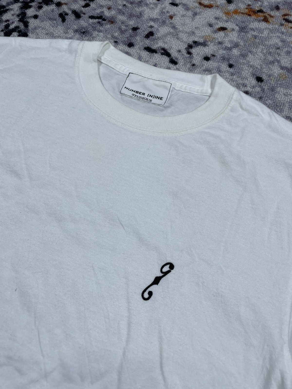 Beauty Beast × Japanese Brand × Number (N)ine Number Nine Studios tshirt white size 2 Size US M / EU 48-50 / 2 - 2 Thumbnail