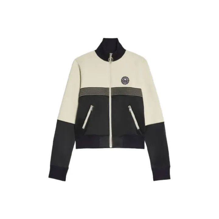 AMI AMIPARIS Logo Embroidered Zip-Up Sport Jacket 0079 Size US L / EU 52-54 / 3 - 1 Thumbnail