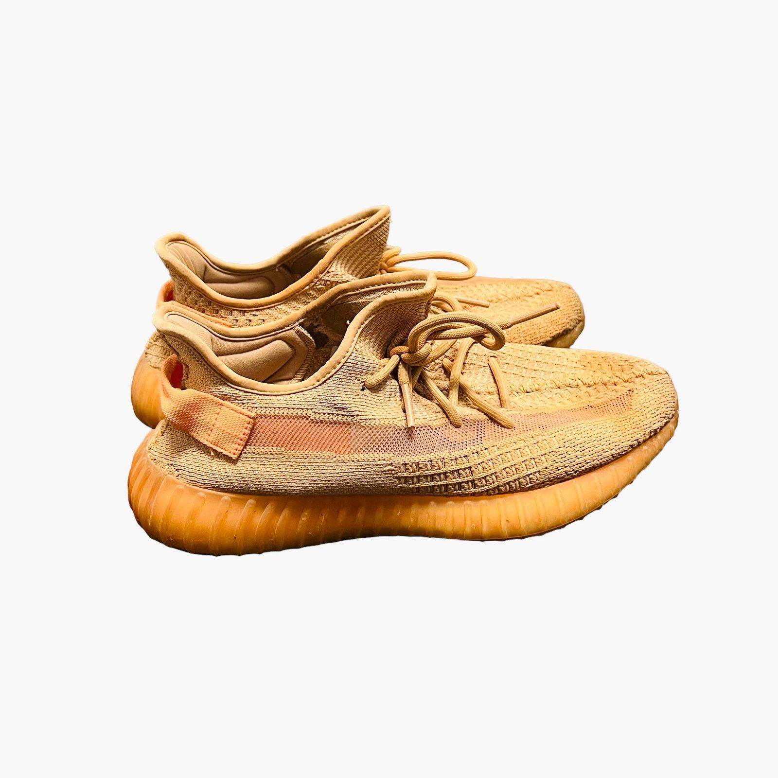 Adidas Mens Yeezy Boost 350 V2 Clay Shoes size
