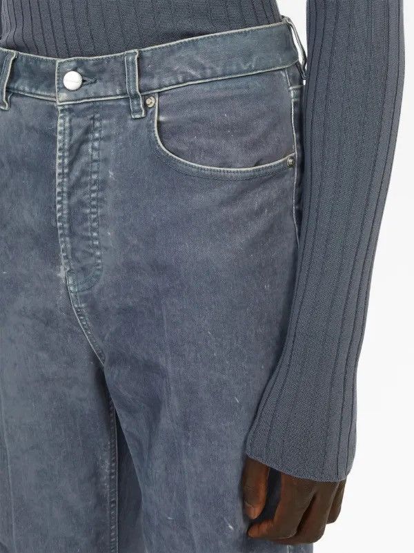 Salvatore Ferragamo Ferragamo logo-patch straight-leg jeans Size US 36 / EU 52 - 3 Thumbnail