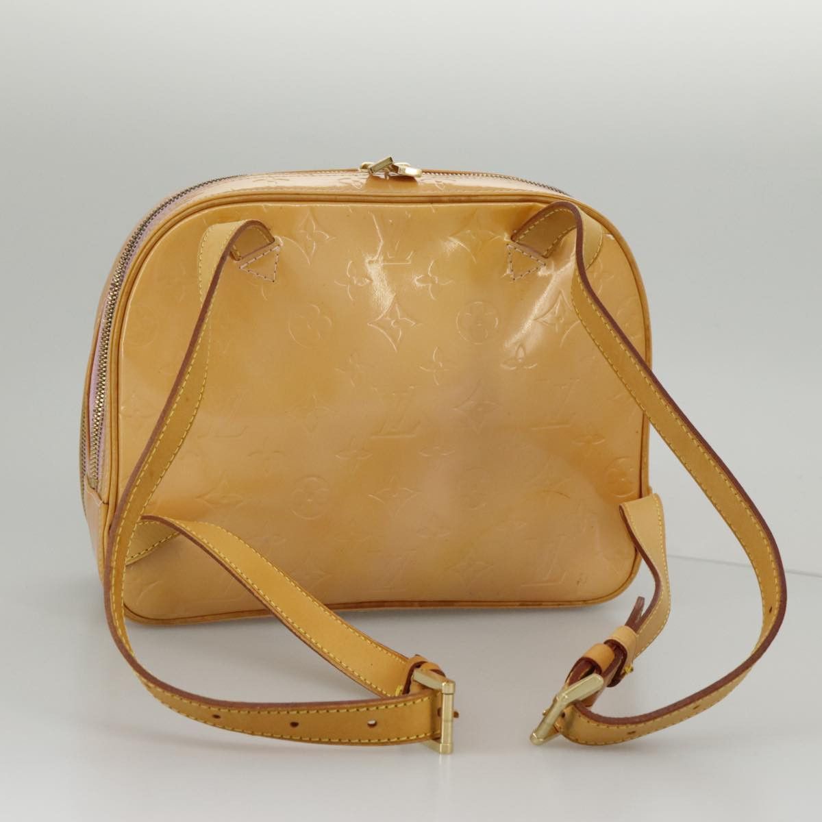 LOUIS VUITTON Monogram Vernis Marley Backpack Marshmallow