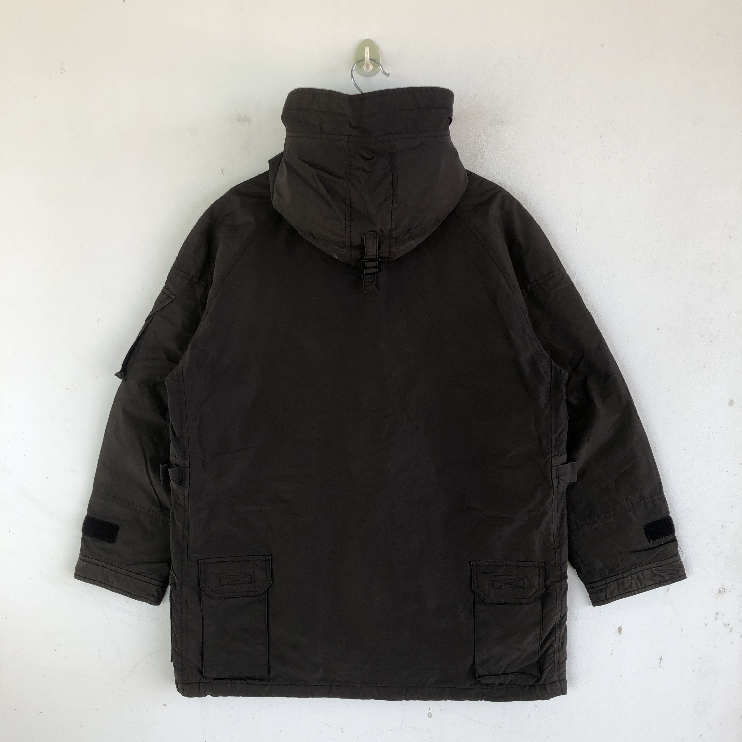 Japanese Brand × PPFM Vintage PPFM Tactical Military Hoodie Puffer Jacket Size US M / EU 48-50 / 2 - 2 Thumbnail