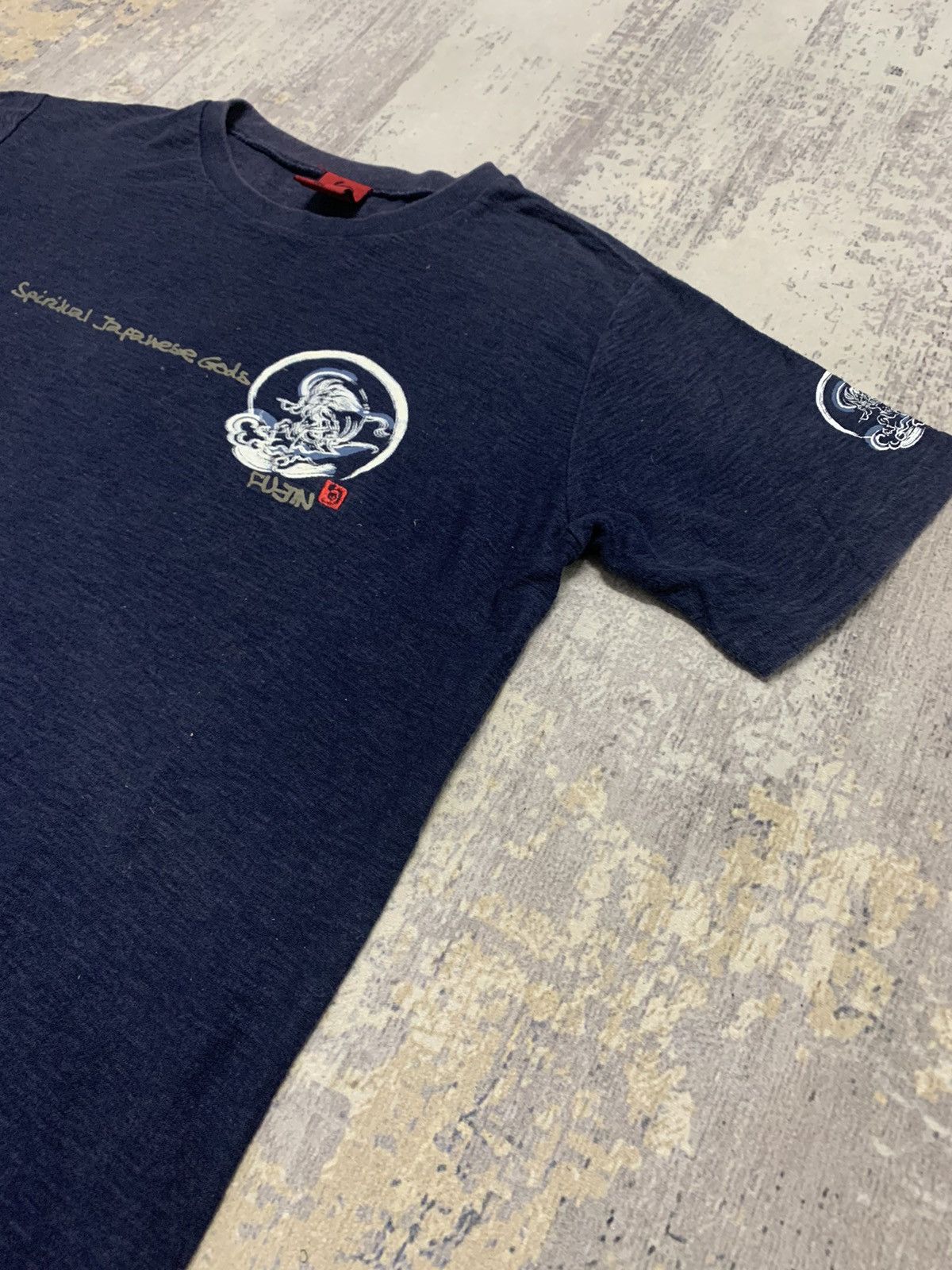 Japanese Brand Fu-jin Japanese Spiritual God Sukajan Shirt Size US M / EU 48-50 / 2 - 3 Thumbnail