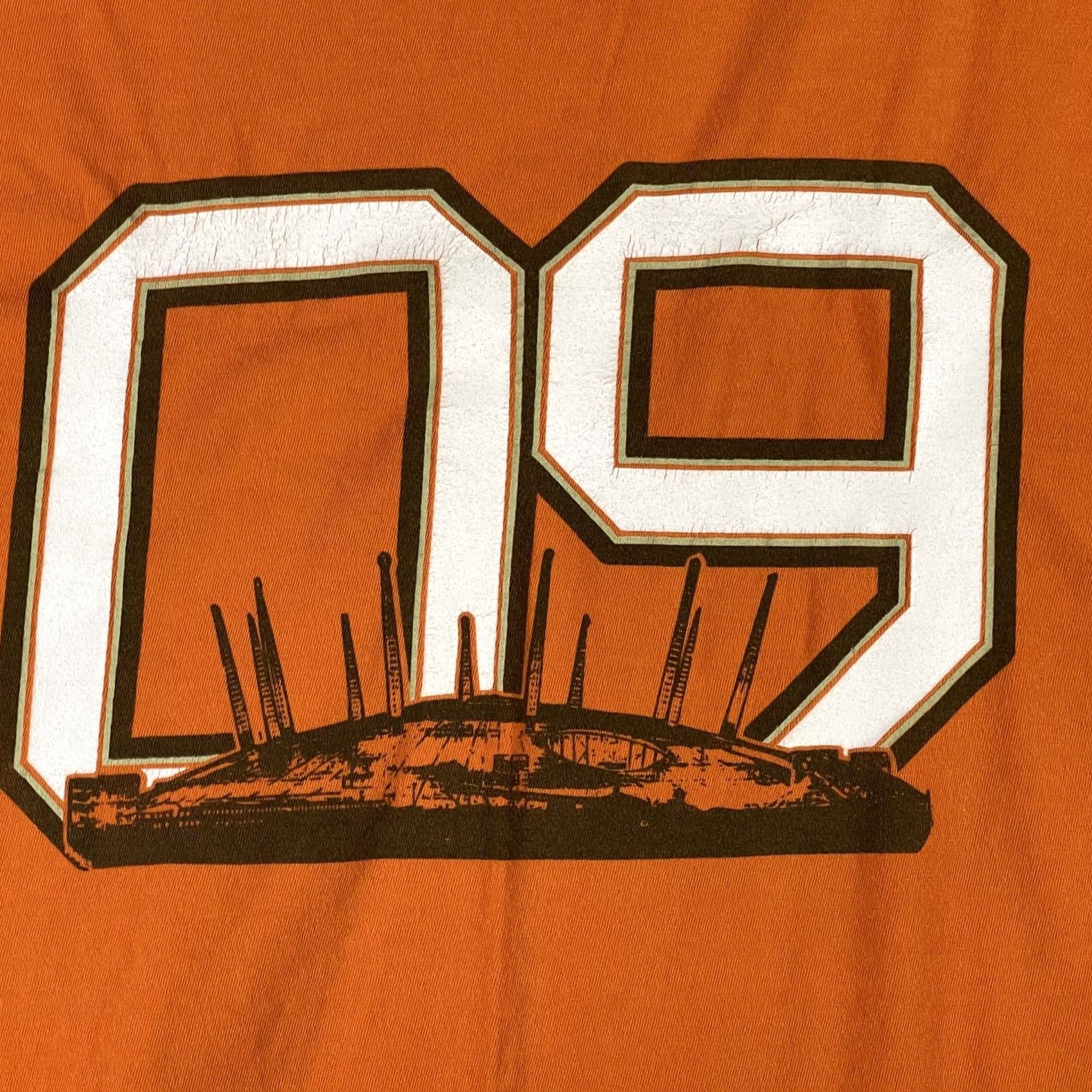 Akademiks Akademiks Shirt Mens 3XL Orange Zero-Nine Builders Society Graphic Tee Urban Size US XXL / EU 58 / 5 - 6 Thumbnail