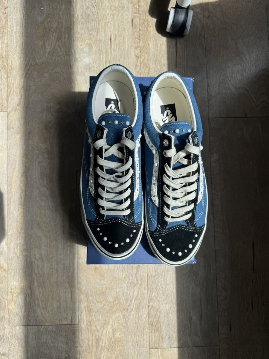 Vans Pearlized Vans Old Skool 36 Navy Size US 11 / EU 44 - 4 Thumbnail