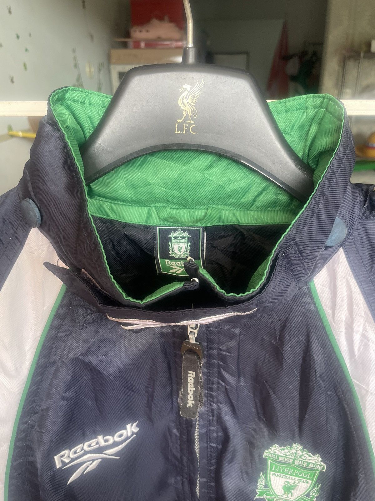 Rains × Vintage Liverpool training Drill top 1999/2000 Size US M / EU 48-50 / 2 - 17 Thumbnail