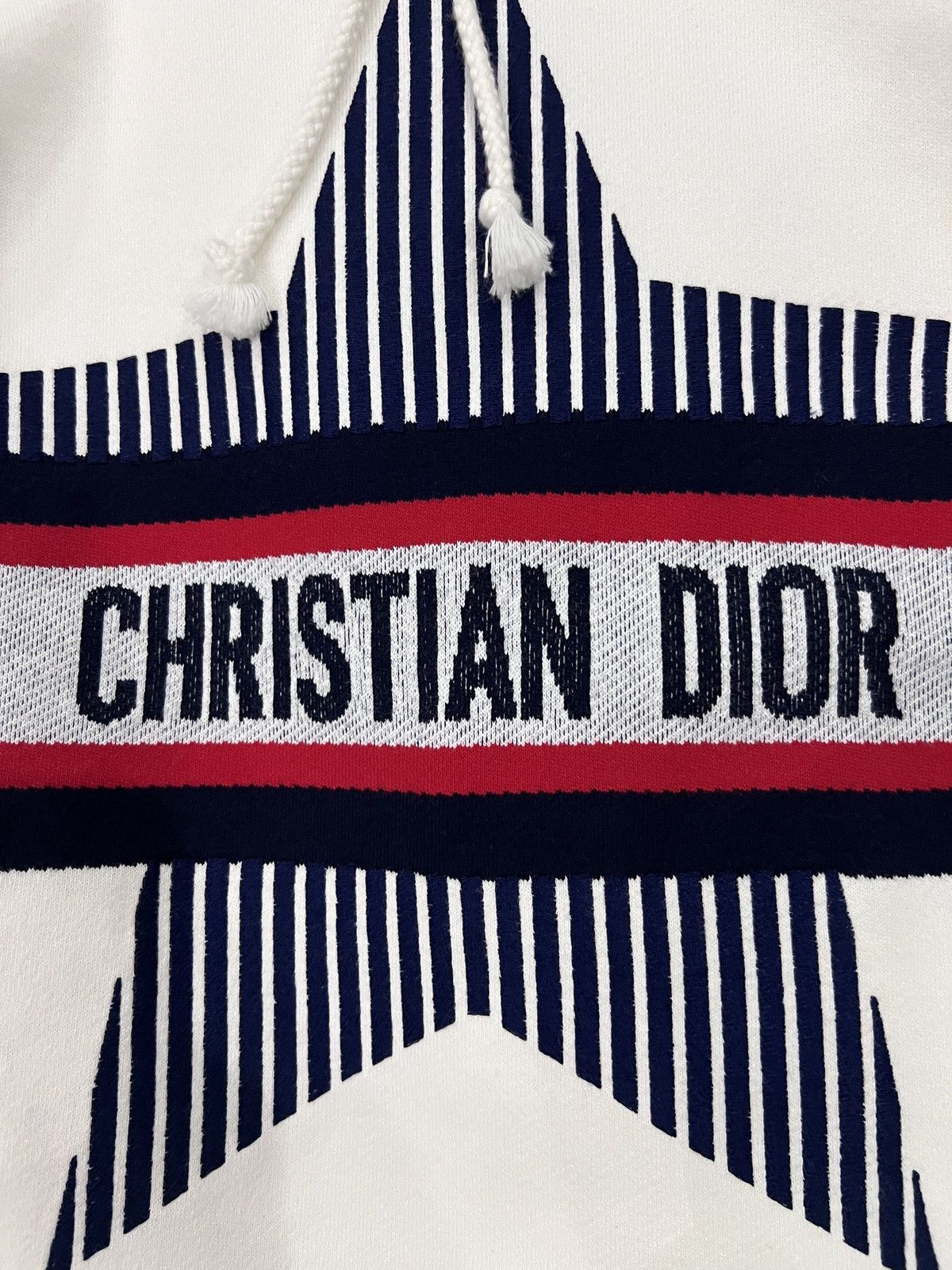 Dior Dior Star Embroidered Christian Dior Logo Sweatshirt Size US XS / EU 42 / 0 - 5 Thumbnail