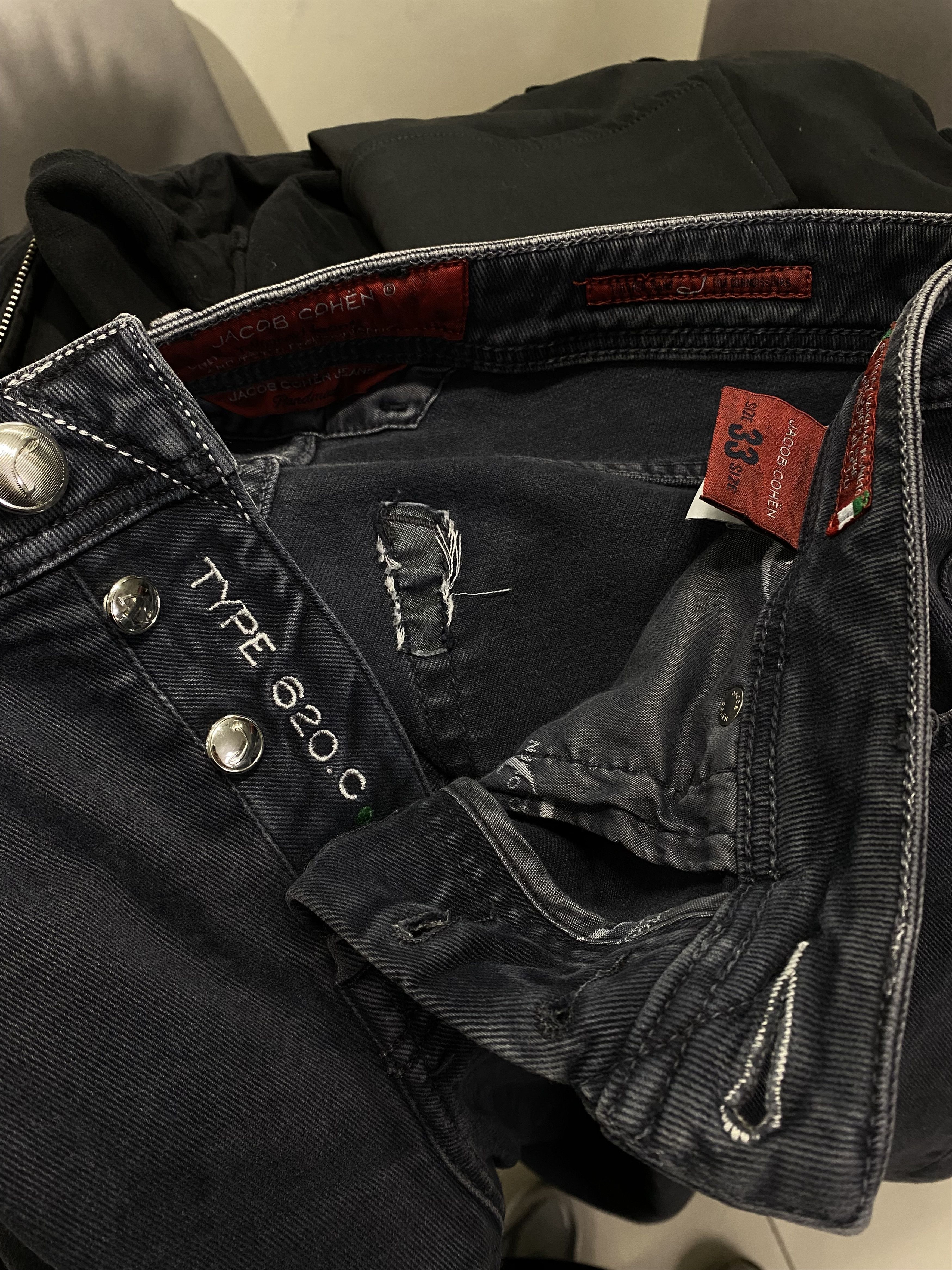 Jacob Cohen Rare Jacob Cohen J 620 comfort stright stretch jeans Size US 33 - 8 Thumbnail