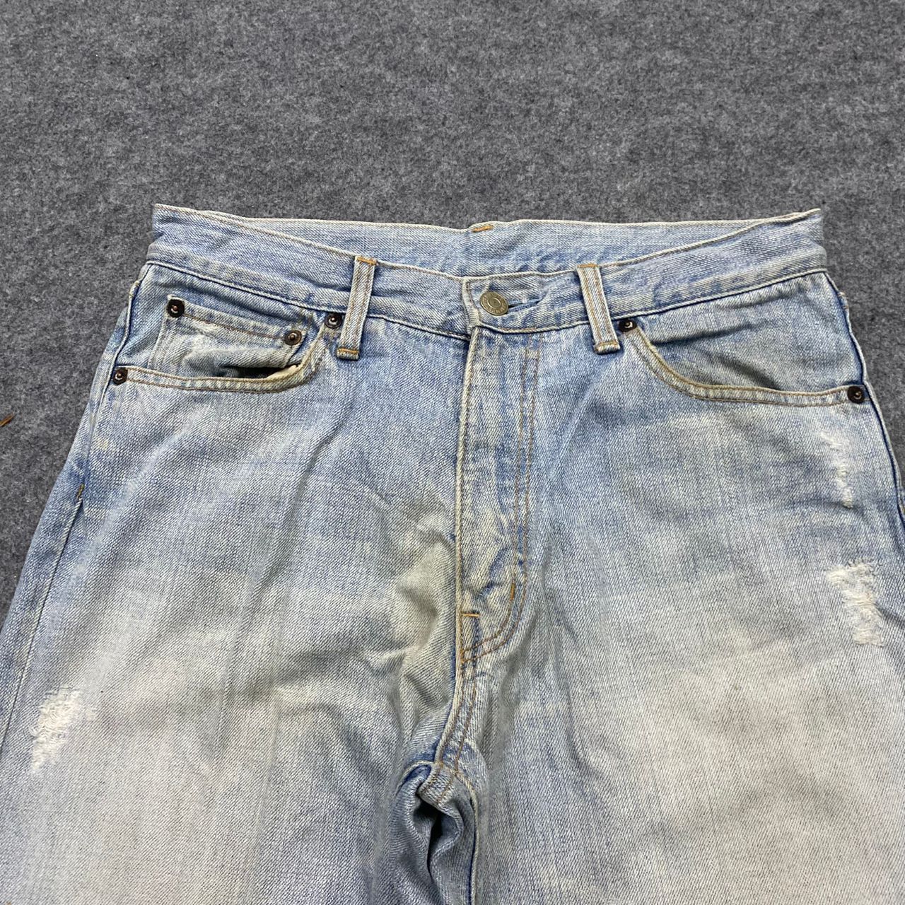 If Six Was Nine 💥Best Offer💥Vintage Blue Way Distressed Denim Size US 30 / EU 46 - 9 Thumbnail