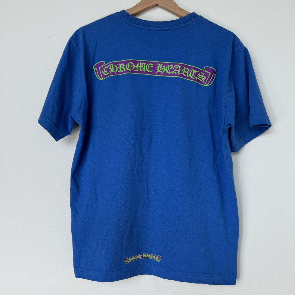 Chrome Hearts Scroll logo pocket short sleeve tee Size US S / EU 44-46 / 1 - 2 Thumbnail