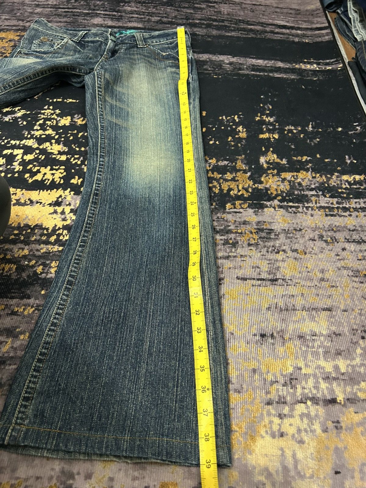 Japanese Brand Vintage Georgia Washed Flare Jeans Size US 30 / EU 46 - 20 Thumbnail