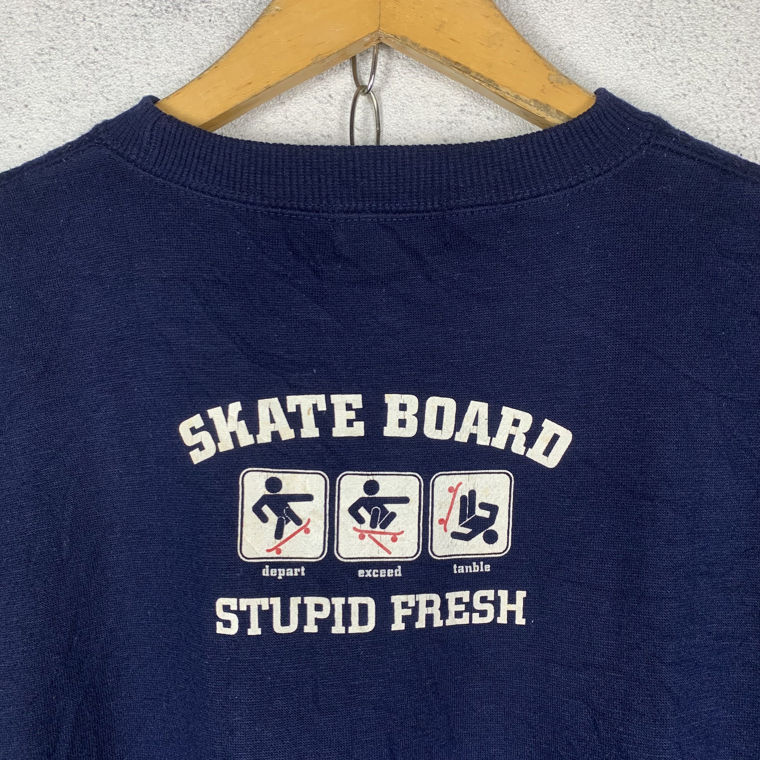 Vintage Vintage Skateboard Parody Sweatshirt Crewneck Size US M / EU 48-50 / 2 - 3 Thumbnail
