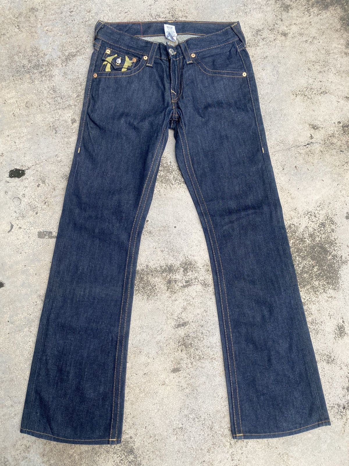 If Six Was Nine × Japanese Brand × True Religion Flare Jeans True Religion Like New Bootcut Size US 33 - 3 Thumbnail