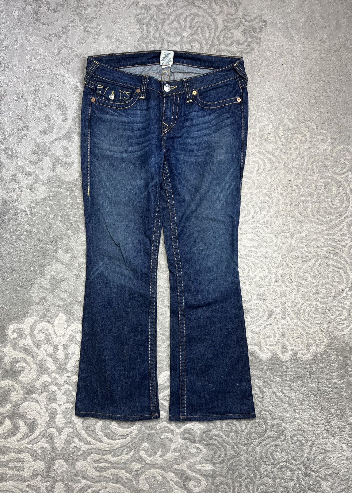 True Religion Unique True Religion Brand Jeans, Vintage USA, Japan Style Size US 32 / EU 48 - 2 Thumbnail