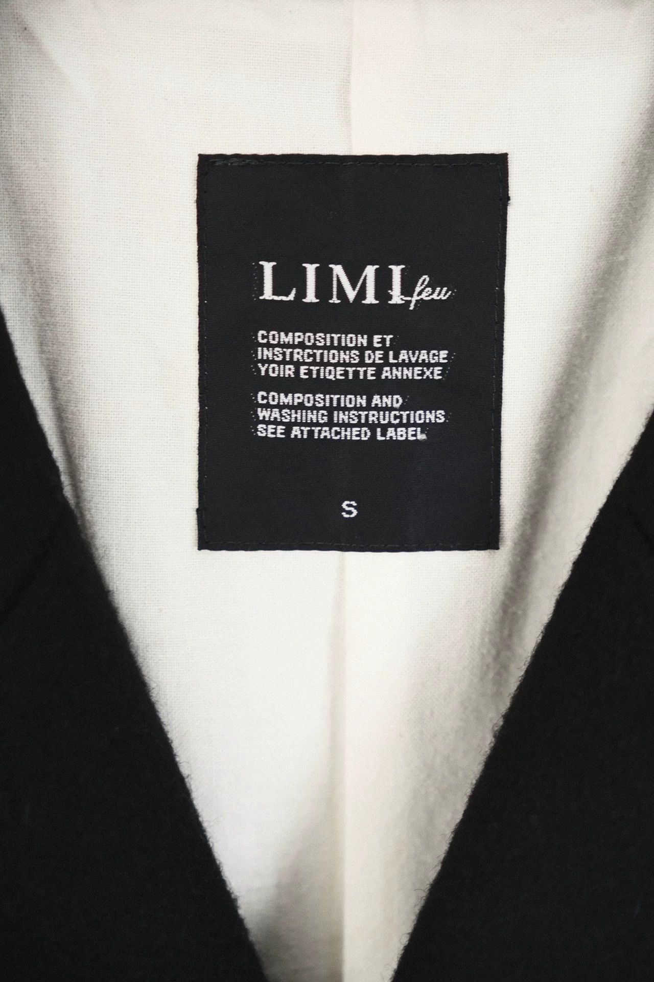 Yohji Yamamoto Yohji Yamamoto 22AW Vintage Court Wide Sleeve Wool Coat Size S / US 4 / IT 40 - 9 Thumbnail