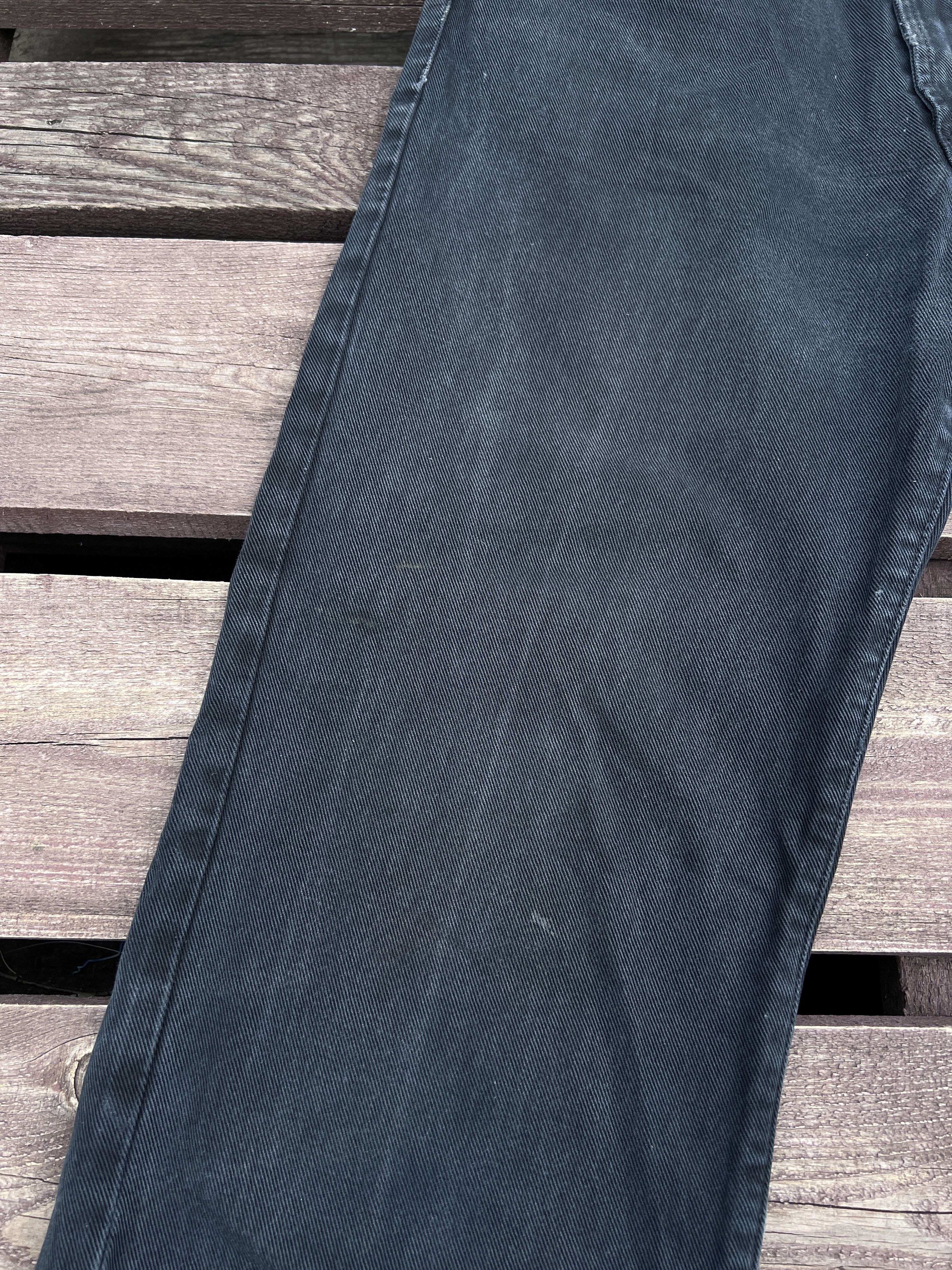 Versace Versace Vintage 90s Washed Black Denim Jeans Size US 34 / EU 50 - 15 Thumbnail
