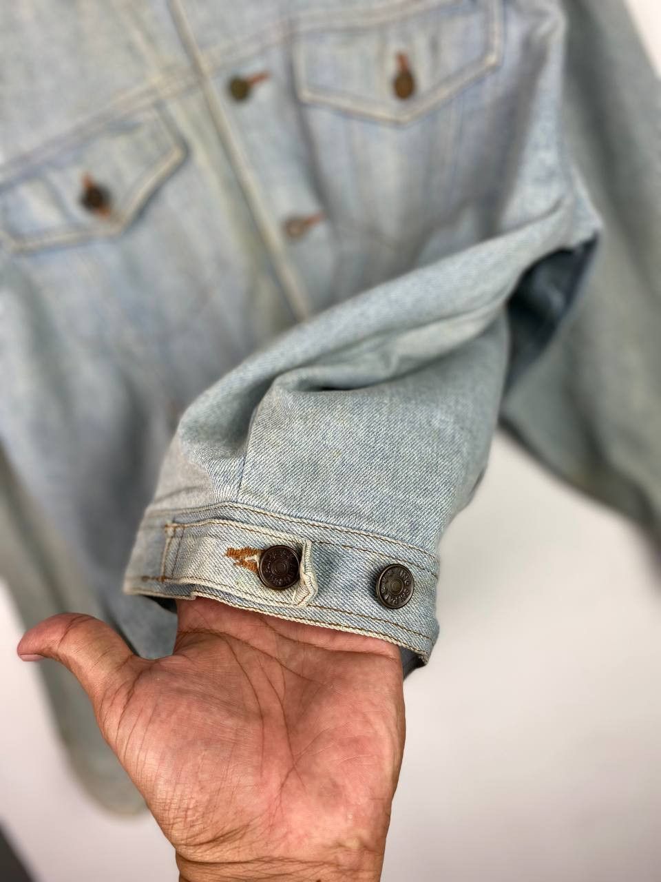 Japanese Brand vintage japanese brands denim jacket nice design Size US M / EU 48-50 / 2 - 7 Thumbnail