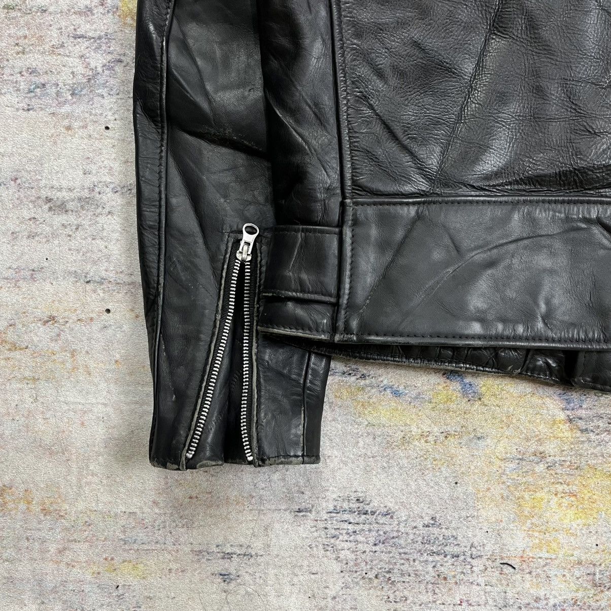 Schott Vintage Schott 613US One Star double riders leather jacket Size US M / EU 48-50 / 2 - 17 Thumbnail