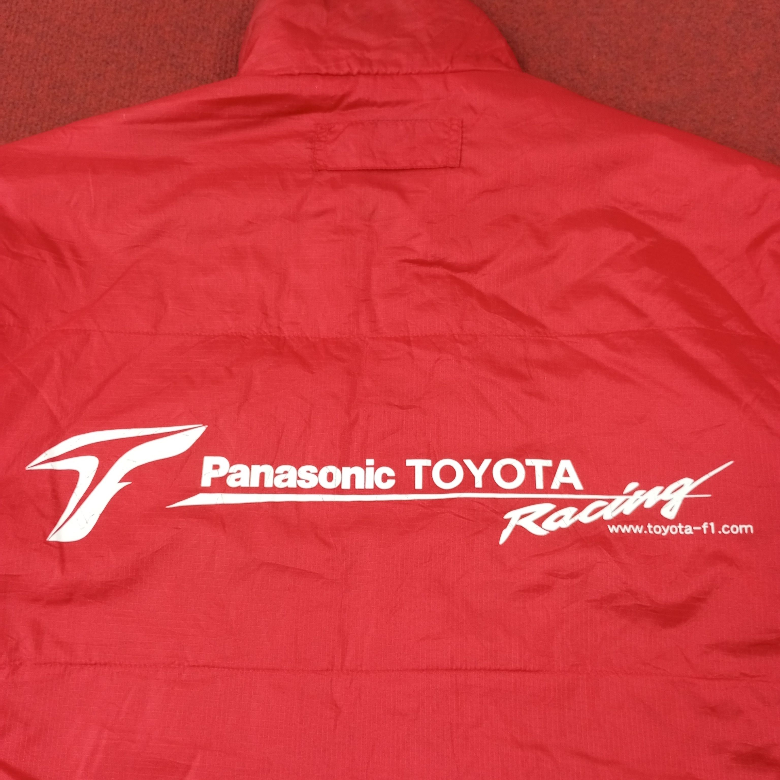 Japanese Brand × Vintage Panasonic Toyota Racing Motorsports Jacket c216n10 Size US L / EU 52-54 / 3 - 2 Thumbnail