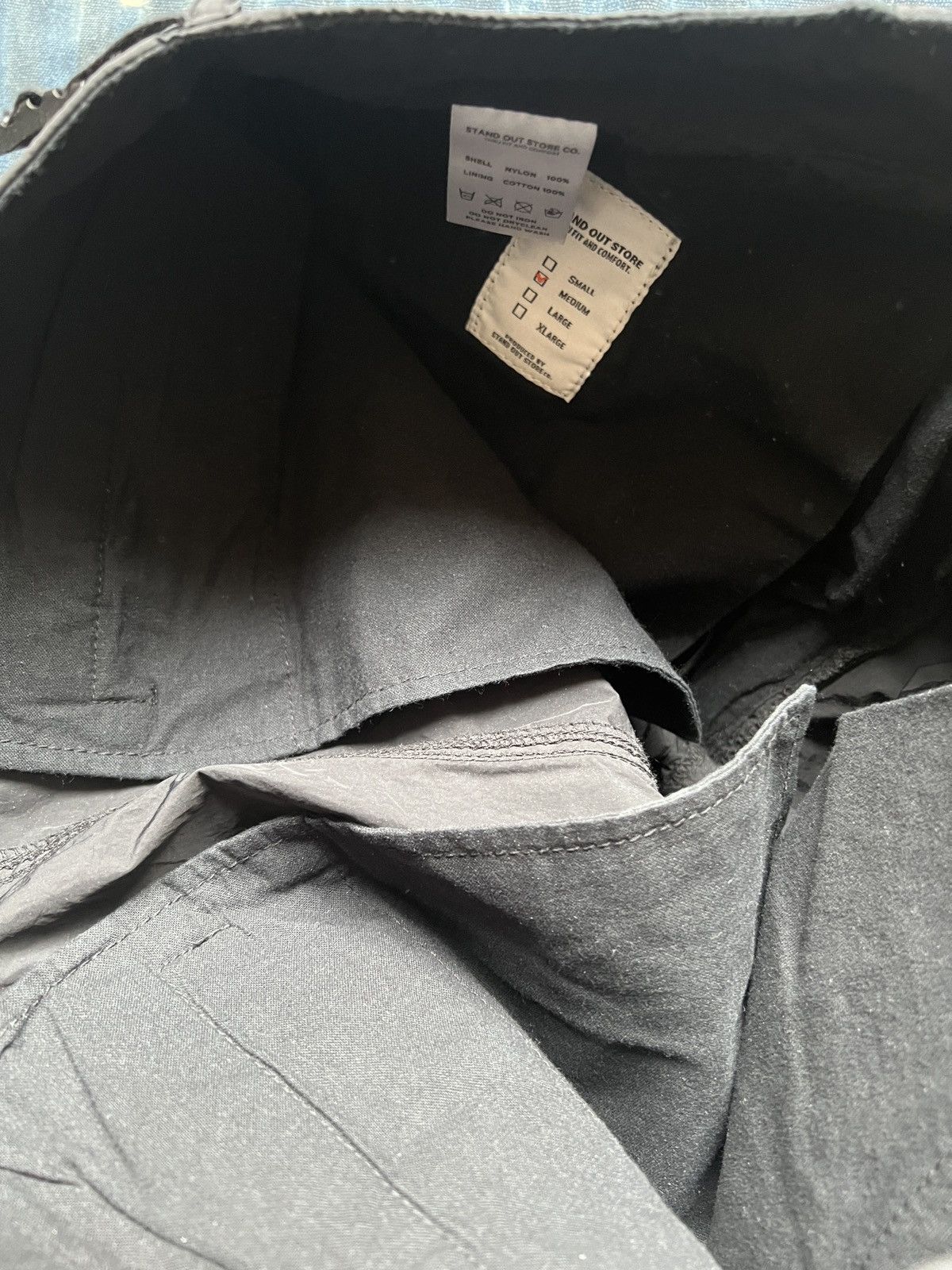 Japanese Brand Gorpcore Stonewashed Nylon M65 Track Pants Size US 32 / EU 48 - 9 Thumbnail