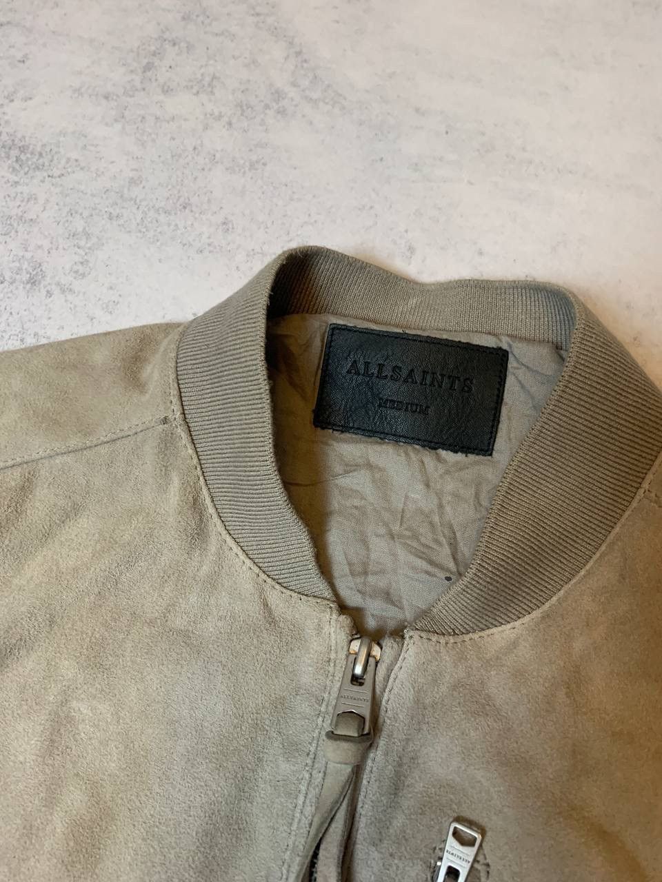 Allsaints Allsaints rare luxury lambskin suede jacket Size US M / EU 48-50 / 2 - 3 Thumbnail