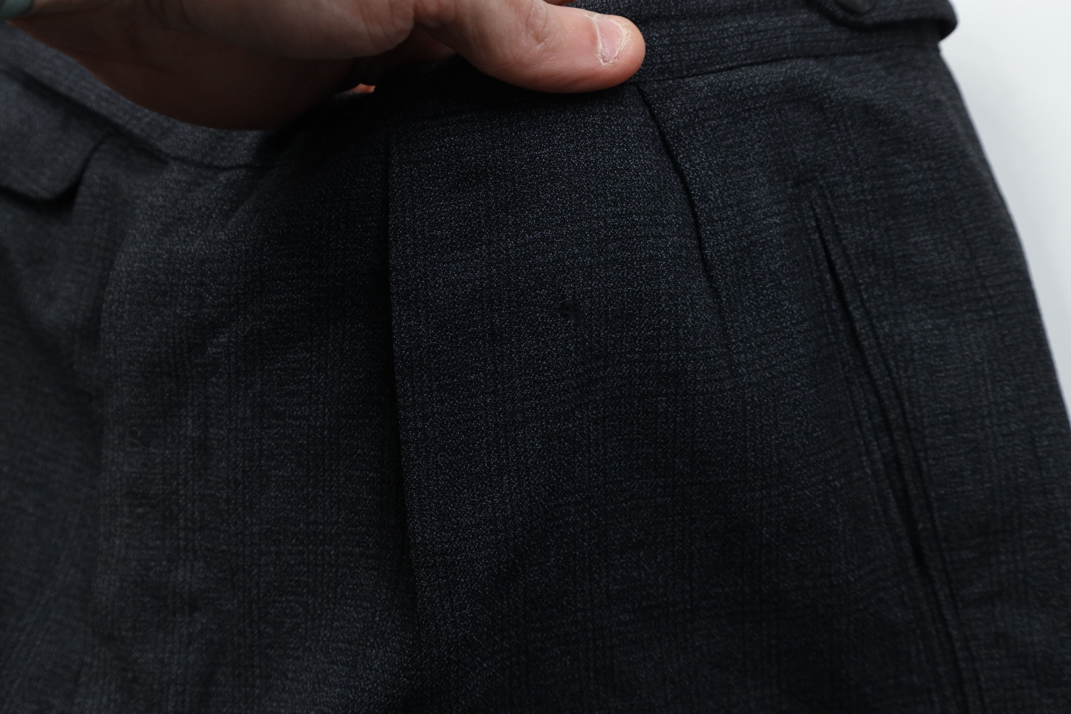 Vintage Vintage 30s 40s Rockabilly Gabardine Pants USA Button Fly Size US 34 / EU 50 - 7 Thumbnail