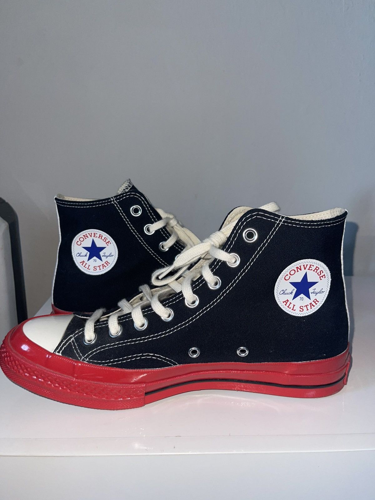 CDG by Comme des Garcons Converse x CDG high top Size US 9 / EU 42 - 3 Thumbnail