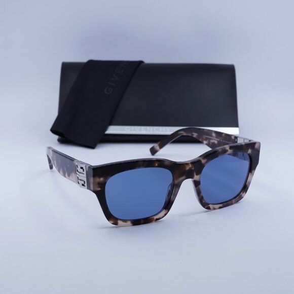Givenchy 🕶️ New Givenchy GV40072I 55V Havana/Blue Sunglasses Size ONE SIZE - 3 Thumbnail