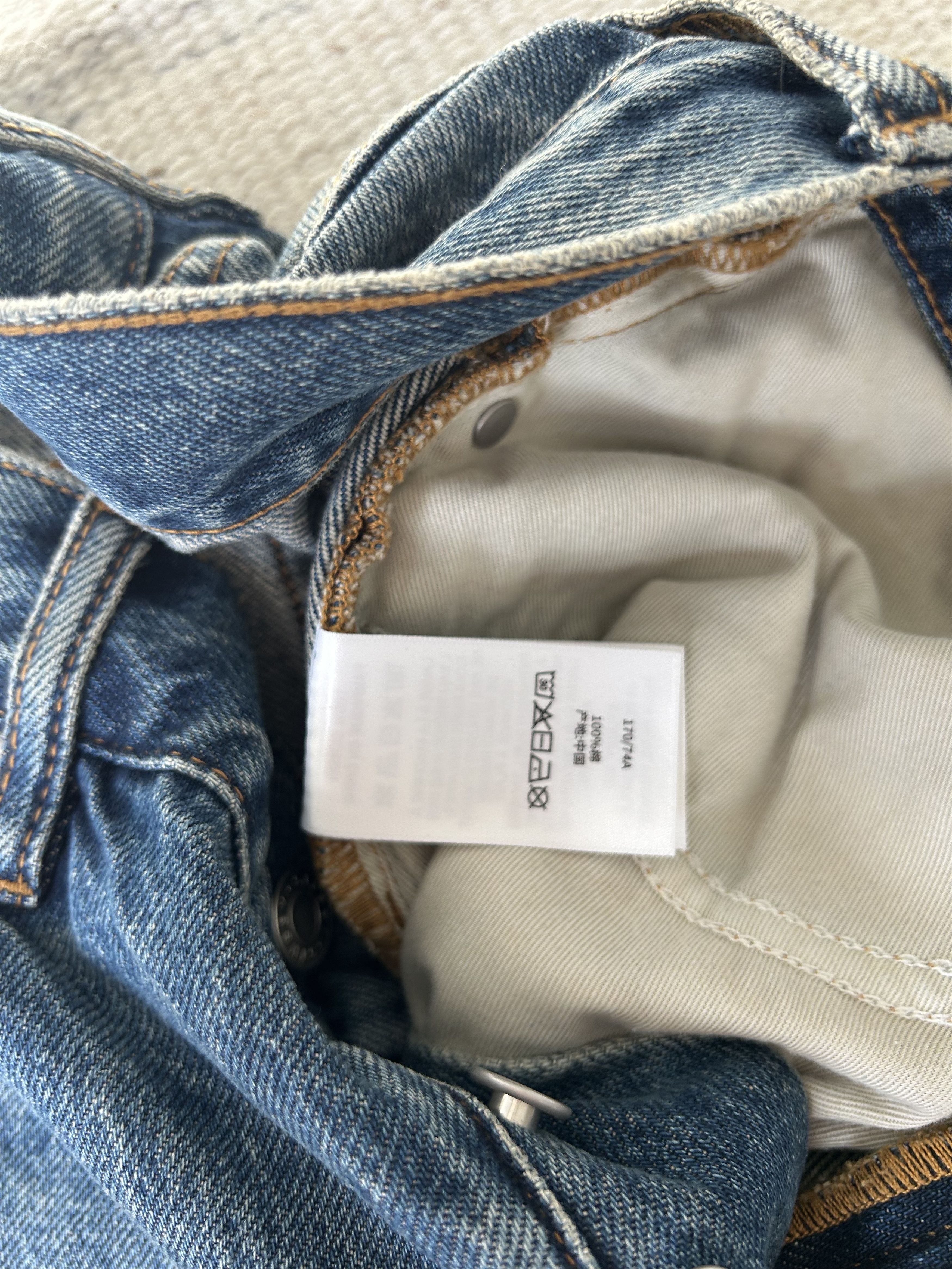Stussy Stussy new classic jean denim - vintage mid wash Size US 30 / EU 46 - 8 Thumbnail