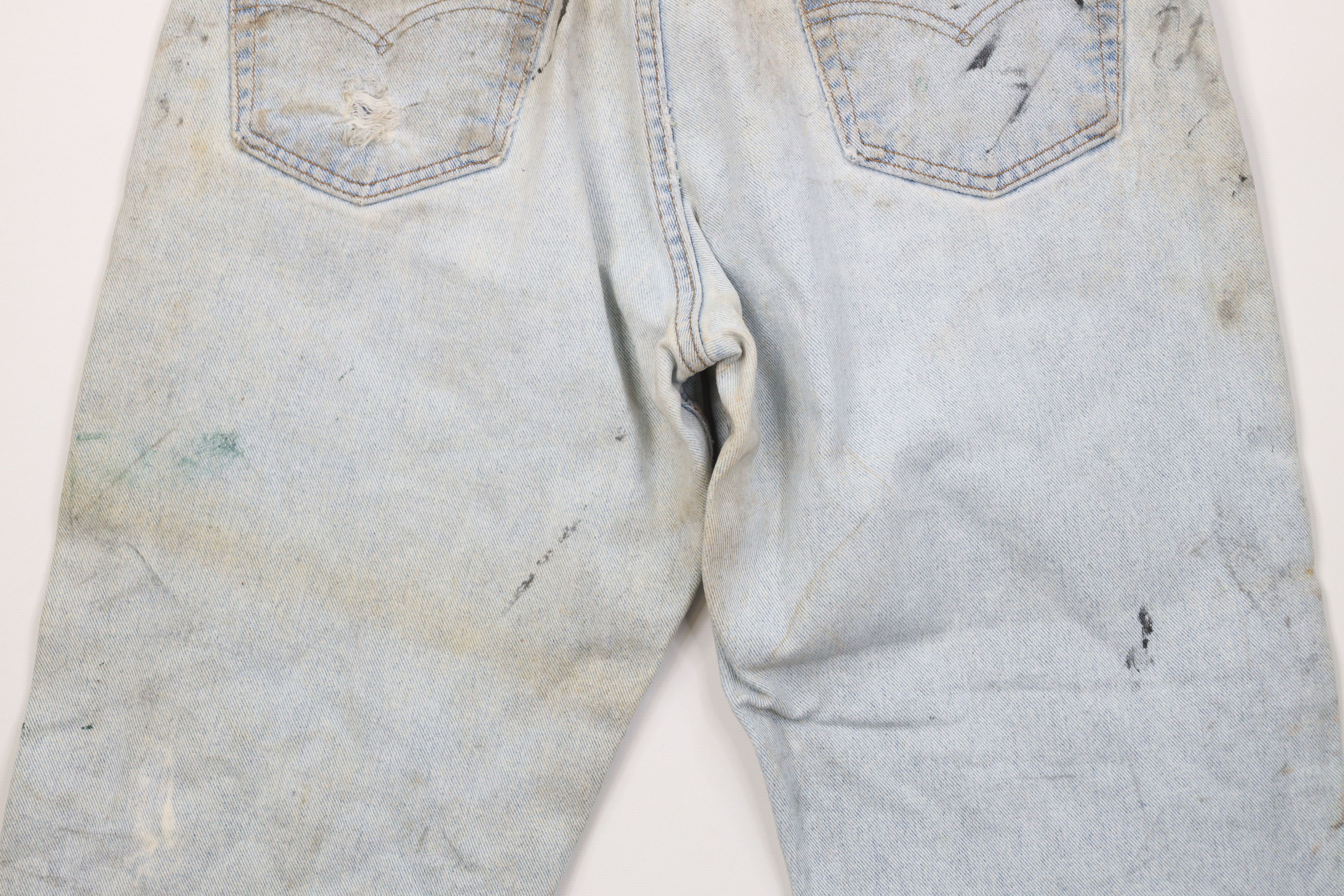 Levi's Vintage 90s Levis 554 Relaxed Fit Denim Jeans Blue USA Size US 34 / EU 50 - 14 Thumbnail