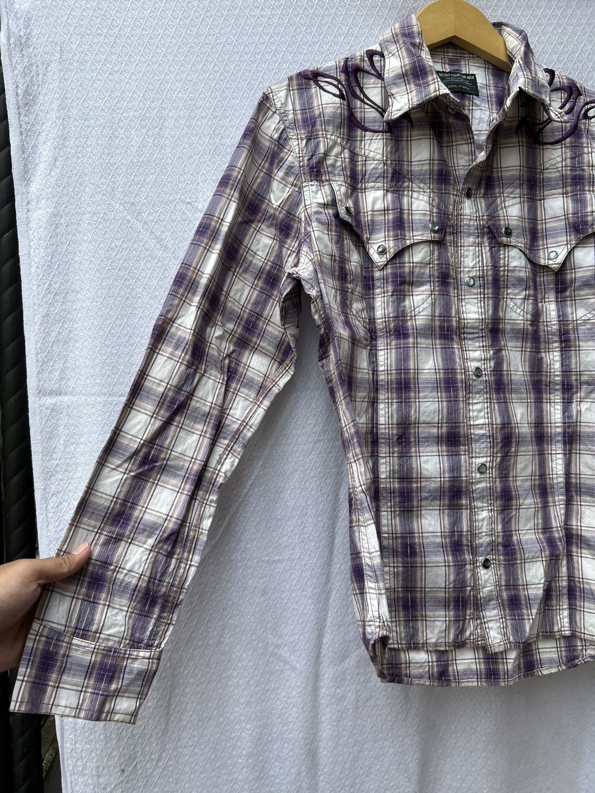 20471120 × Japanese Brand NCFM - Japanese plaid button seditionaries shirt Size US M / EU 48-50 / 2 - 7 Thumbnail