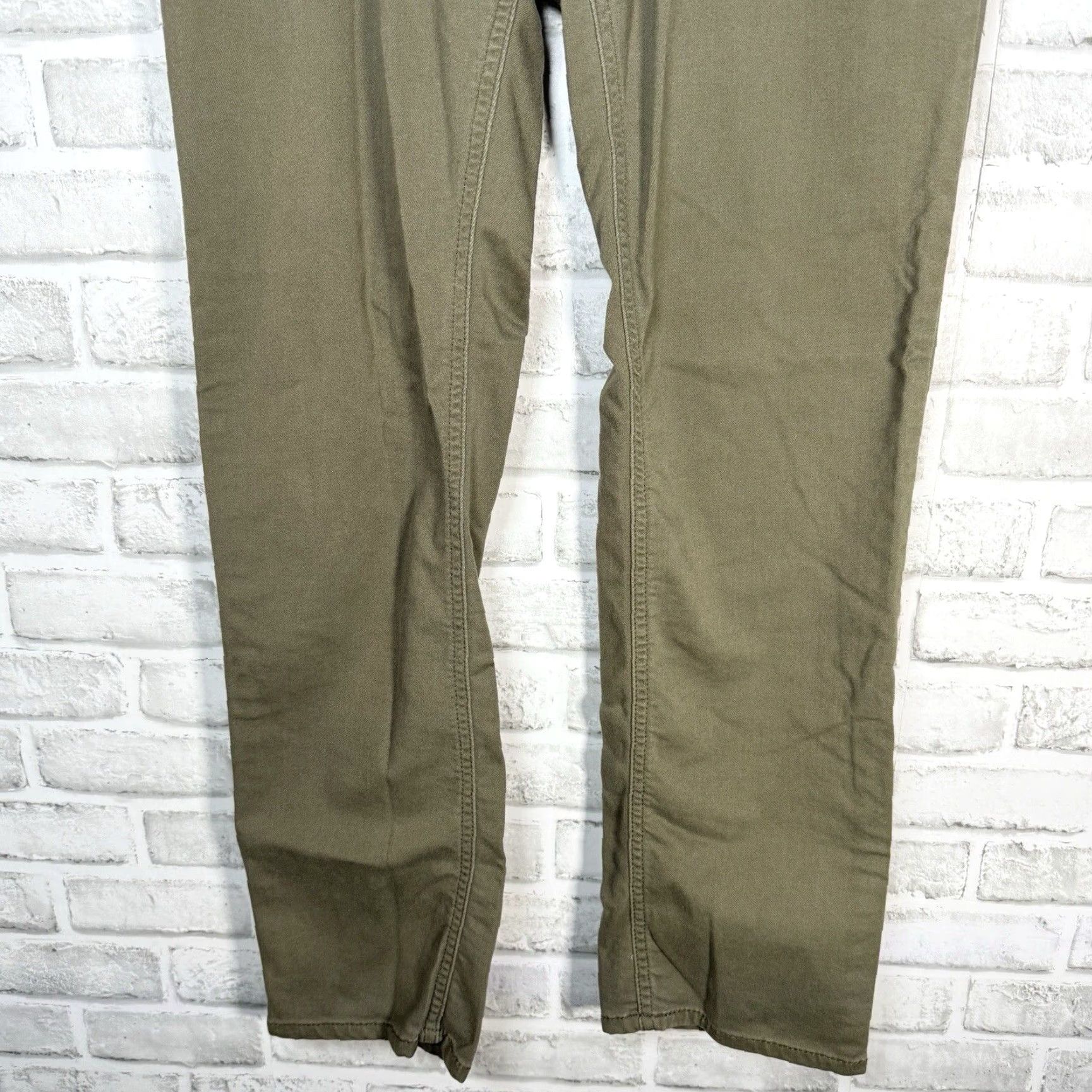 Buffalo David Bitton VINTAGE Buffalo David Bitton Mens Pants Chino Slim Fit Stretch Green 32x32 Hiking Outdoor Size US 32 / EU 48 - 3 Thumbnail