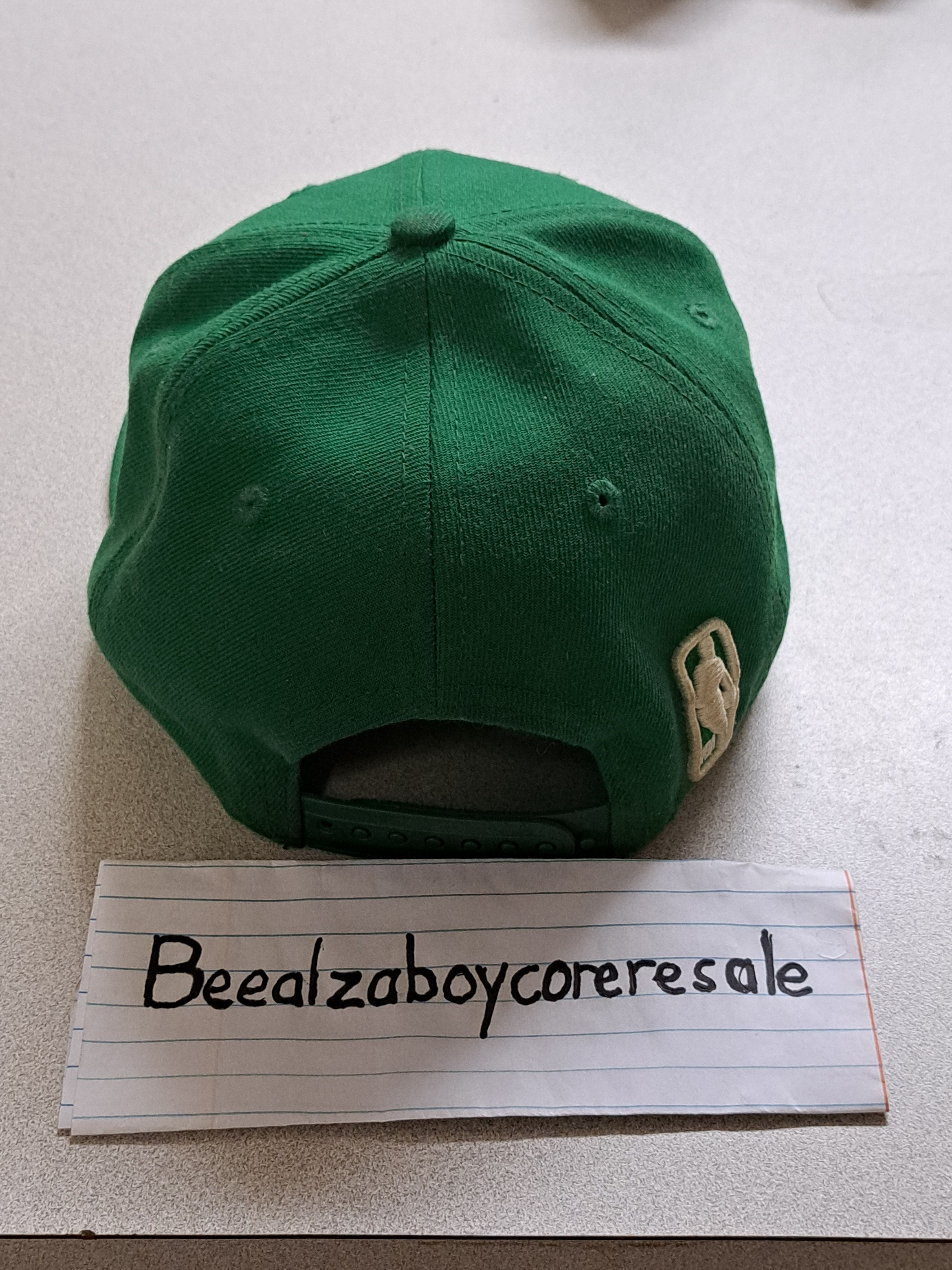 New Era Boston Celtics Structured, Flat-brimmed Snapback Hat Size ONE SIZE - 4 Thumbnail