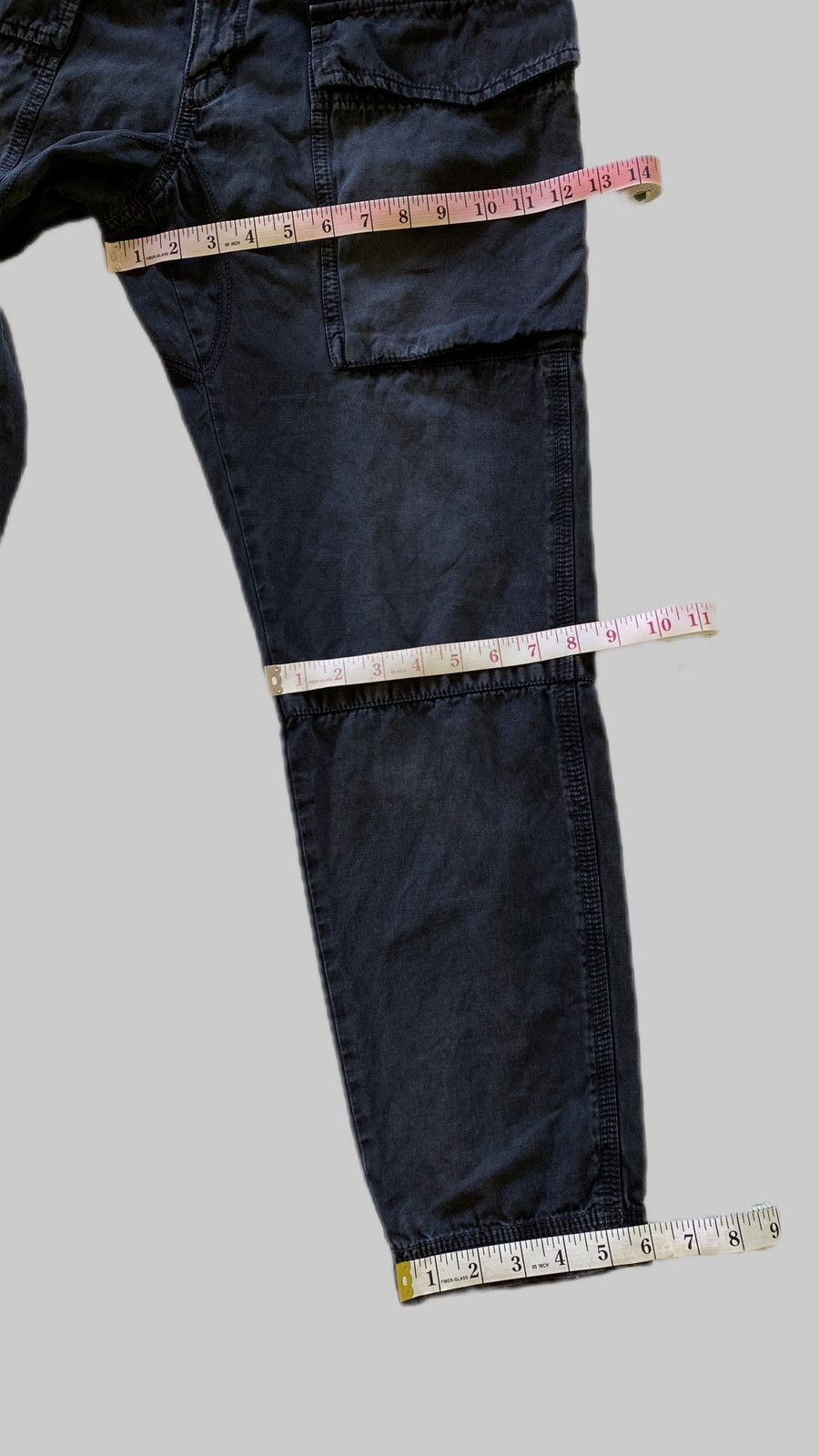 Designer Rare❗️Monocrom Fades Cargo Pants Size US 32 / EU 48 - 12 Thumbnail