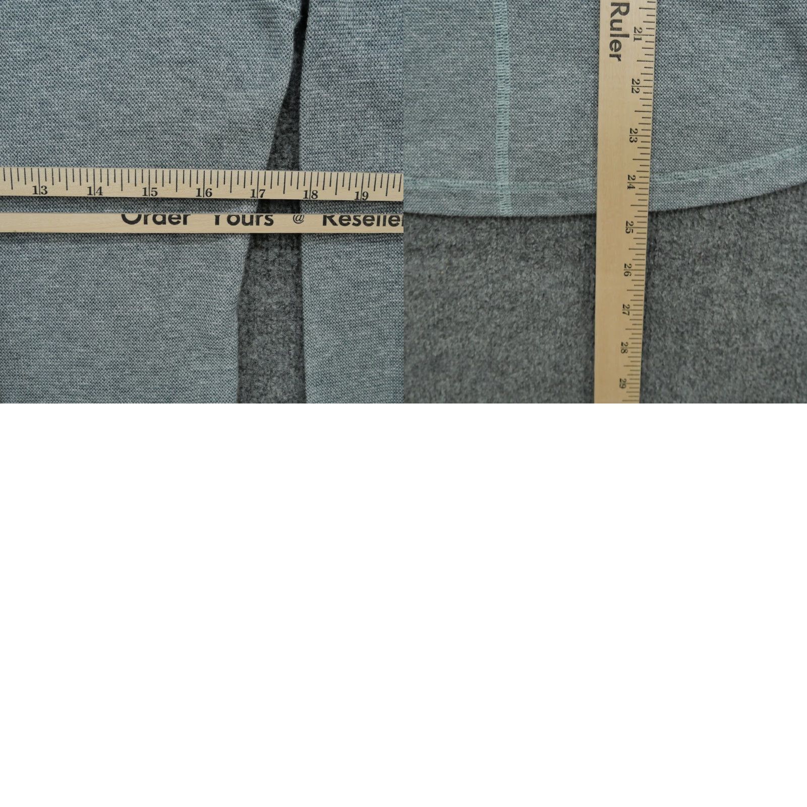 Talbots VINTAGE Talbots Sweater Womens Medium Gray Blue Sweatshirt Casual Mock Neck Size M / US 6-8 / IT 42-44 - 8 Thumbnail