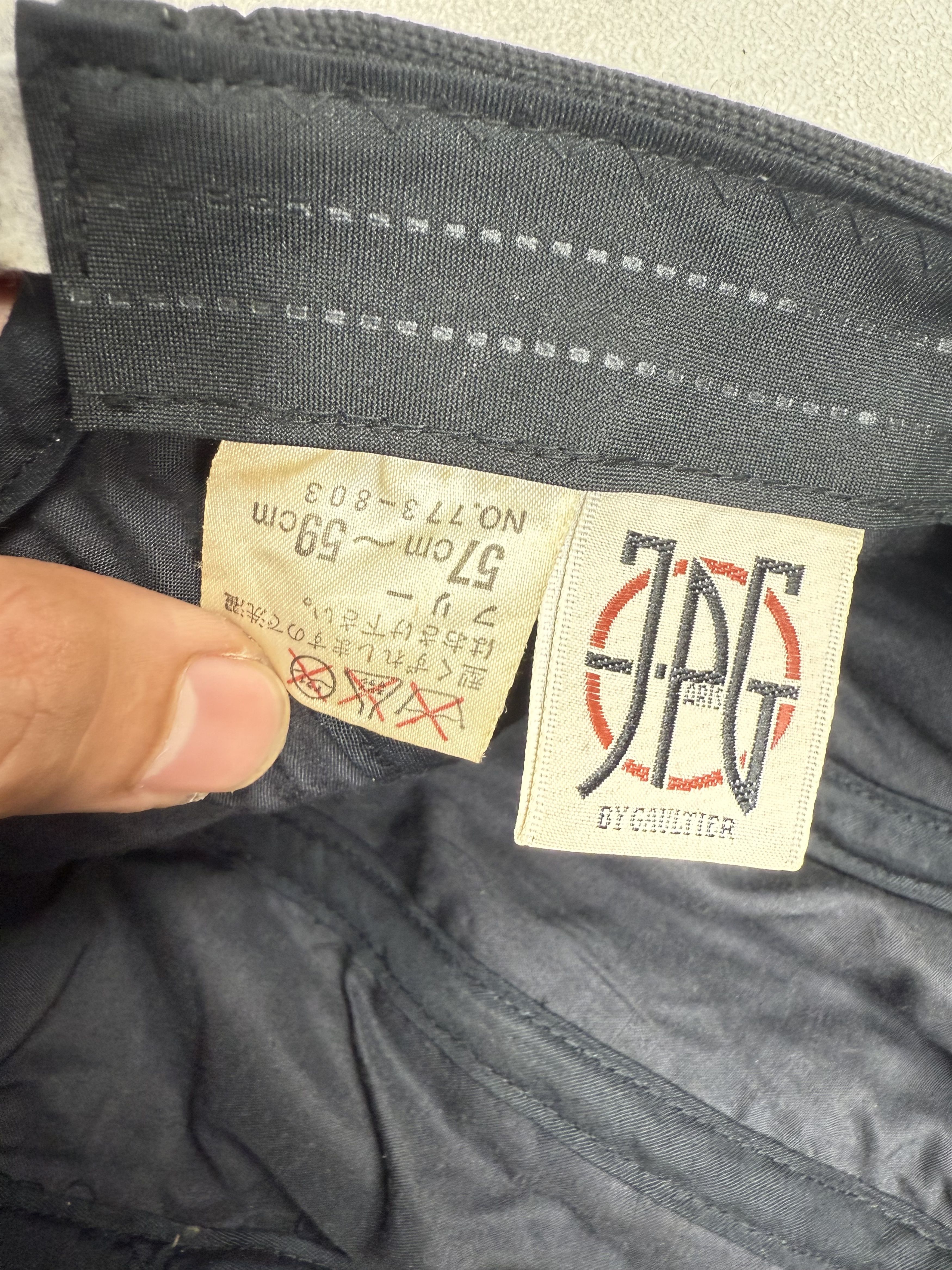 Jean Paul Gaultier Jean Paul Gaultier 5 Panel Camp Cap Size ONE SIZE - 9 Thumbnail