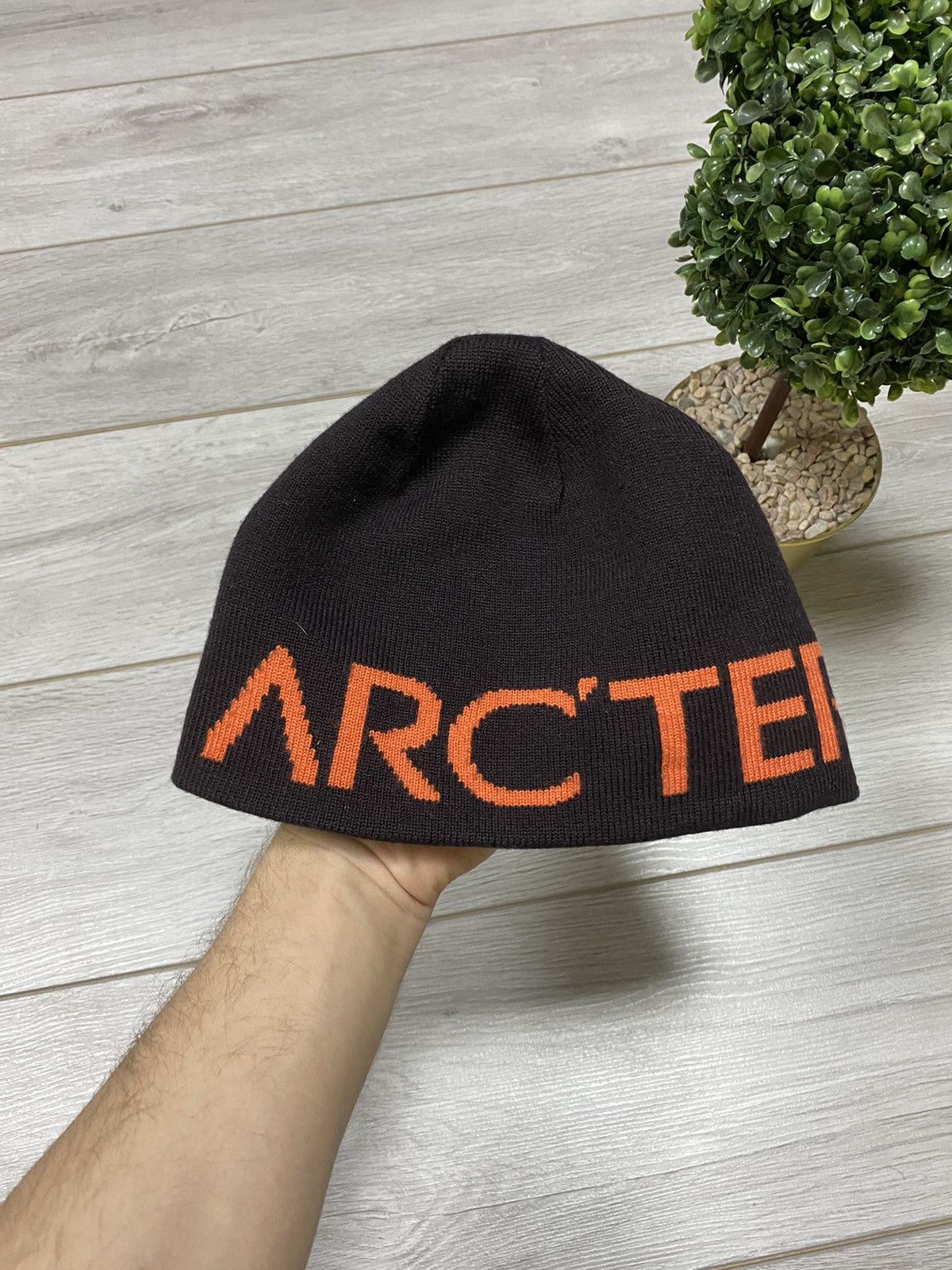 Arc'teryx 🐝 Arcteryx 🍊 wool hat word head toque letters spell out Size ONE SIZE - 1 Thumbnail