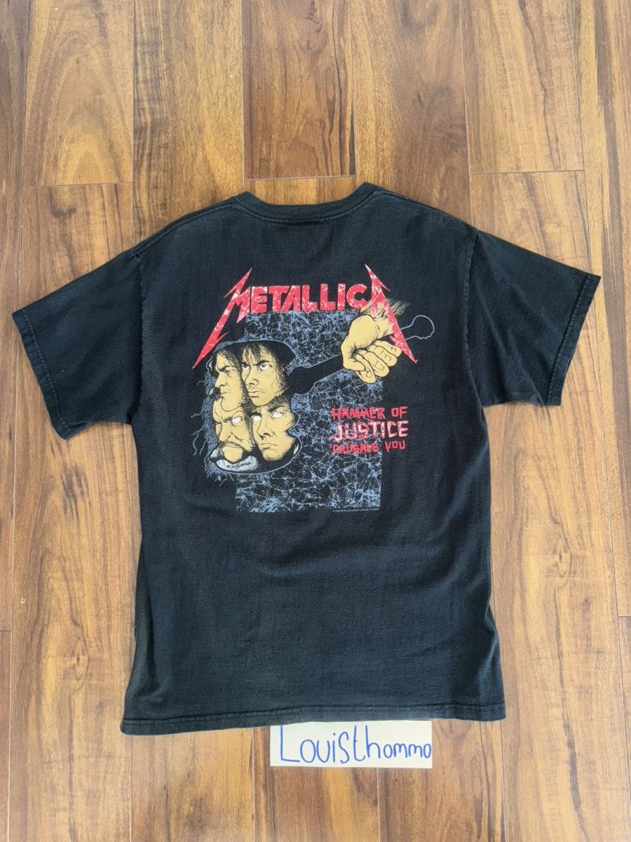 Metallica Metallica “…And Justice For All ” vintage tour tee Size US M / EU 48-50 / 2 - 4 Thumbnail