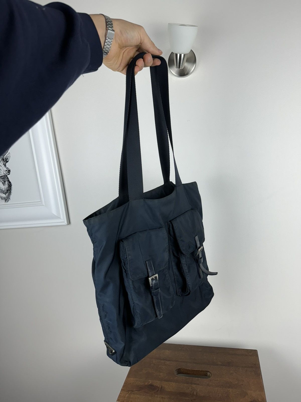 Prada Nylon shopper bag Prada original casual luxury item Size ONE SIZE - 3 Thumbnail