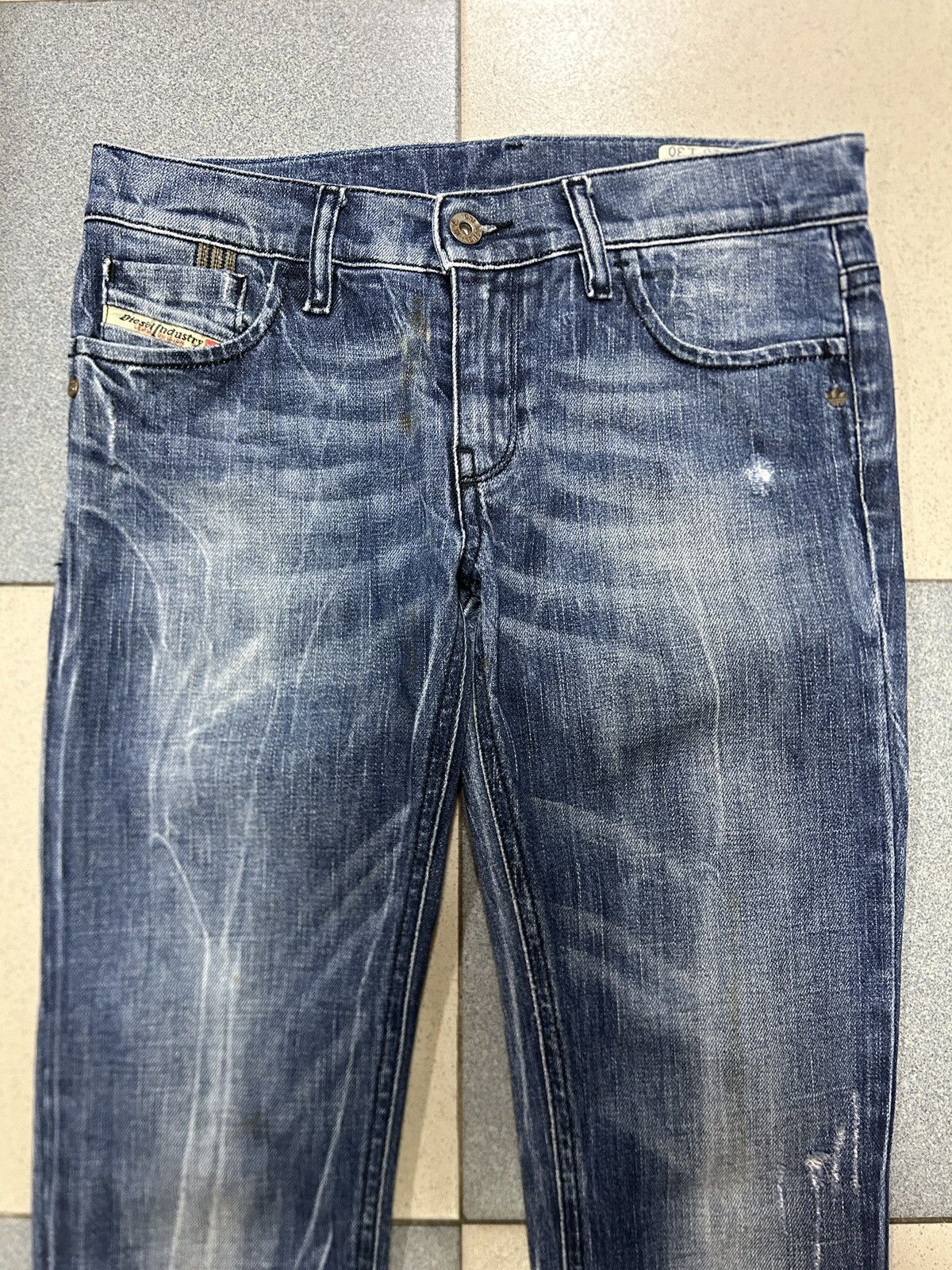 Adidas × Diesel Diesel X Adidas Super Faded Rusty Jeans Size US 29 - 3 Thumbnail