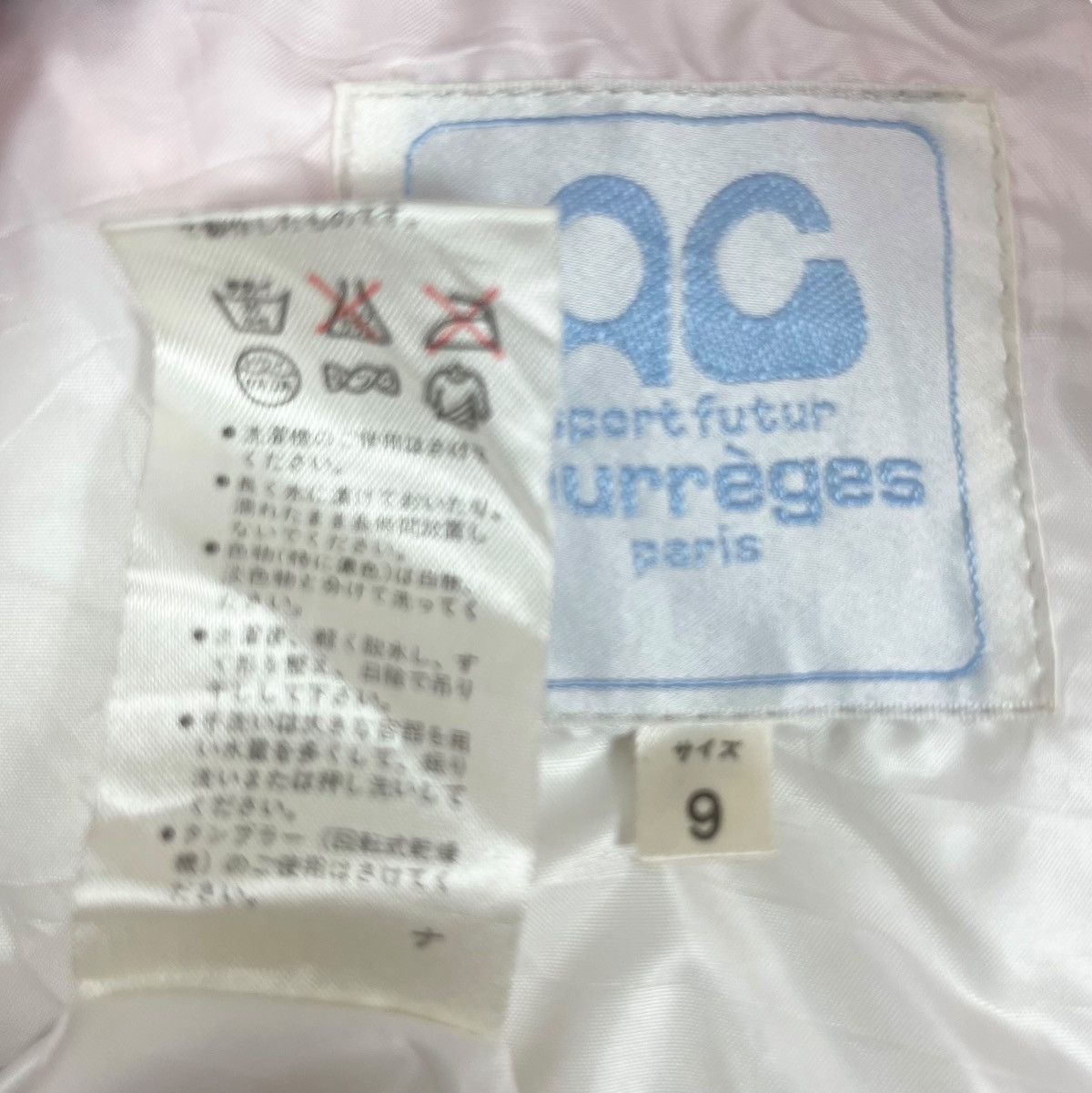 Courreges × Designer Courreges Women Puffer Duffle Coat Size L / US 10 / IT 46 - 10 Thumbnail