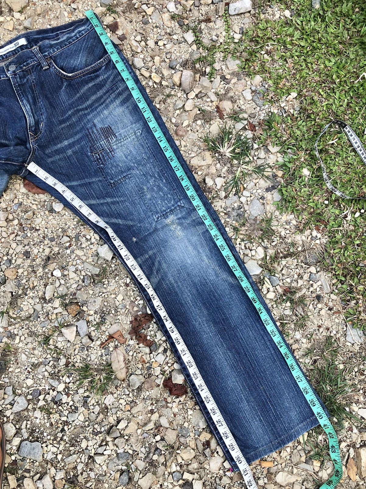 Edwin EXCLUSIVE VINTAGE WASHED BLUE DENIM BY EDWIN Size US 35 - 11 Thumbnail