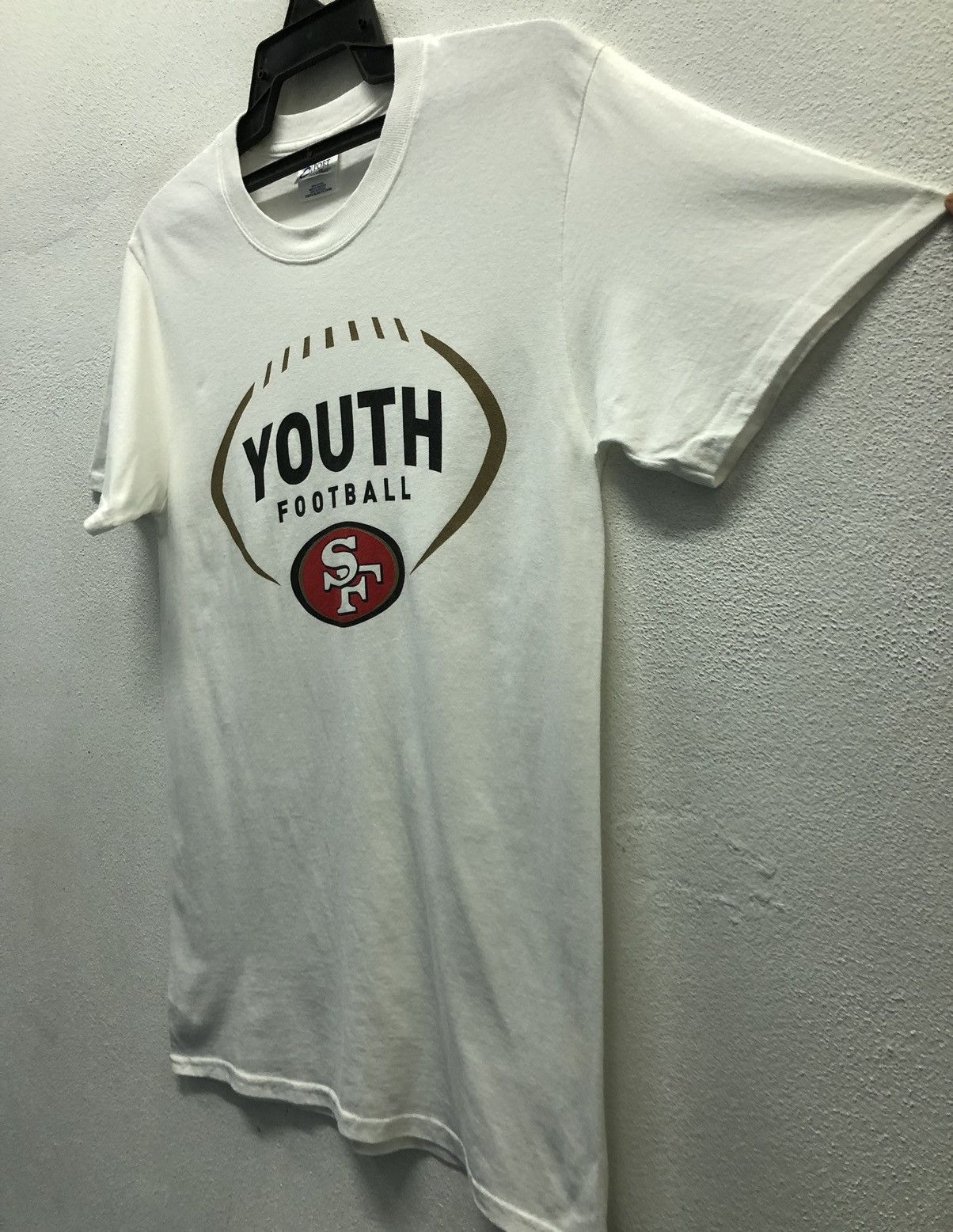 Vintage Port And Company Youth Football San Francisco 49ers T-Shirt Size US XL / EU 56 / 4 - 5 Thumbnail