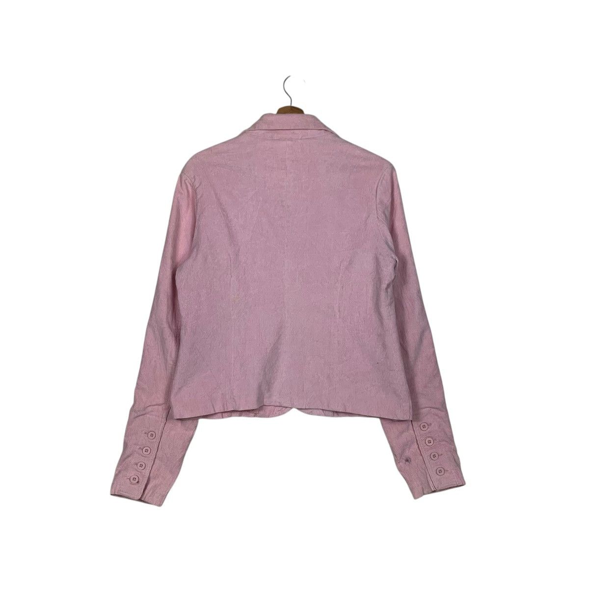 Guess GUESS JEANS Pink Corduroy Crop Jacket #2158-C95 Size XL / US 12-14 / IT 48-50 - 7 Thumbnail
